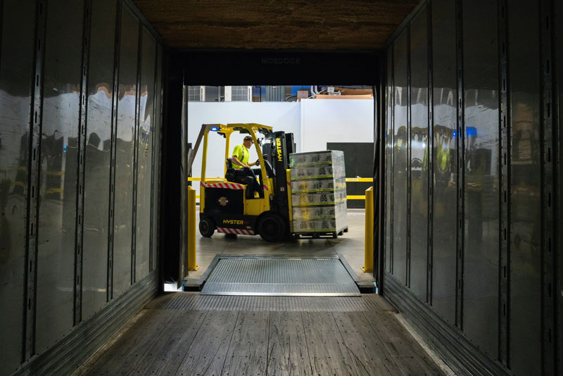 Warehouse loading dock