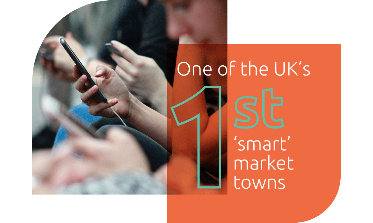 One of the UK's 1st 'smart' market towns