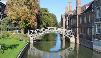 Canal with buildings