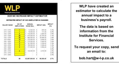 WLP Launches Payroll Impact Estimator to Help Businesses Assess Annual Costs